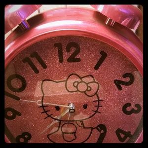 Hello kitty jumbo alarm clock